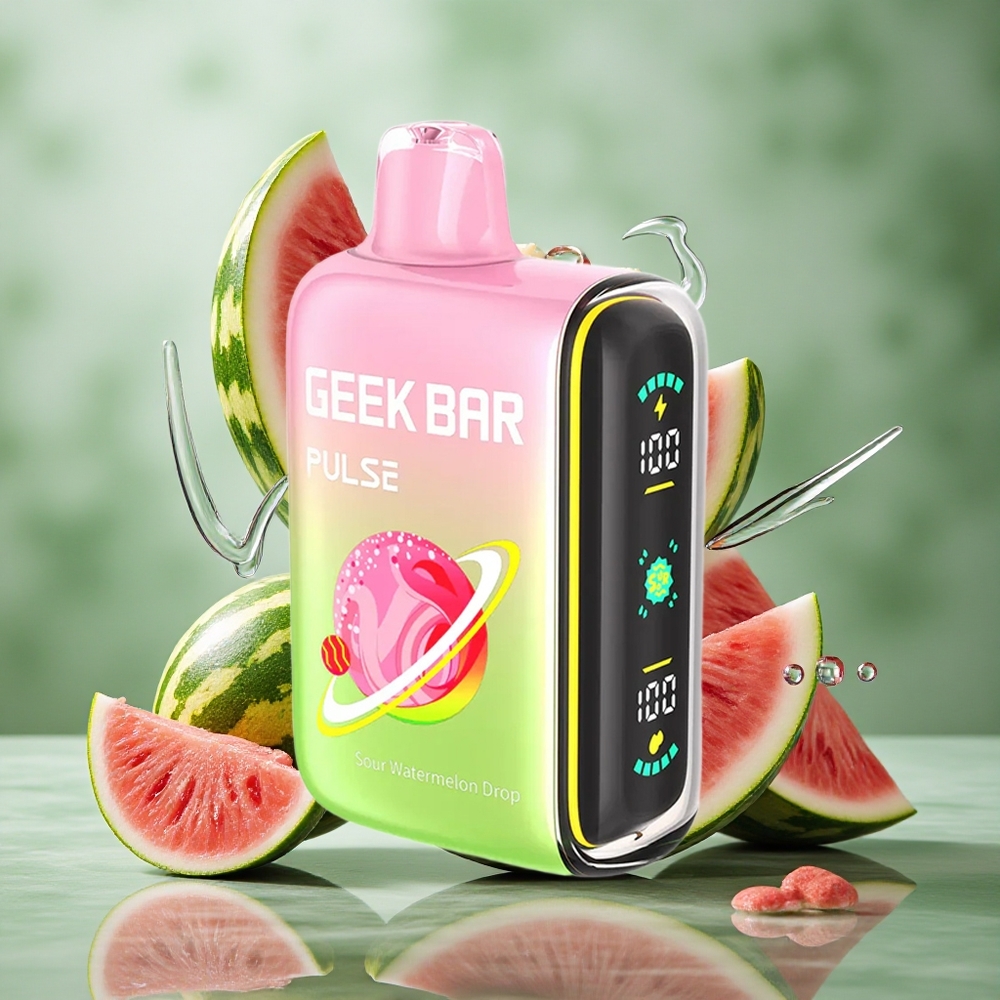 Zure Smaak GEEK BAR Pulse 15000 Trekjes 16ML Vloeistof Nederland groothandel