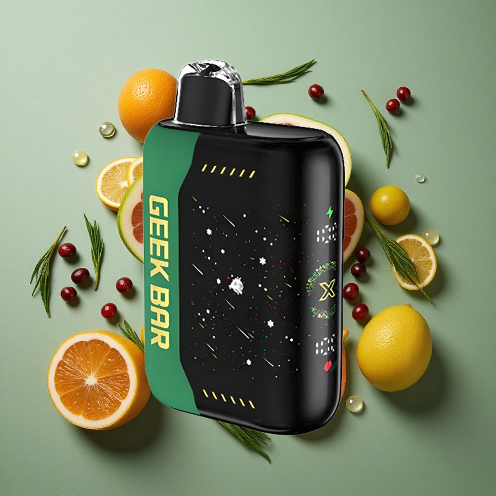 Kersteditie GEEK BAR Pulse X 25000 Puffs tot 25000 Trekken 18mL Voorgevulde Vloeistof Nederland groothandel