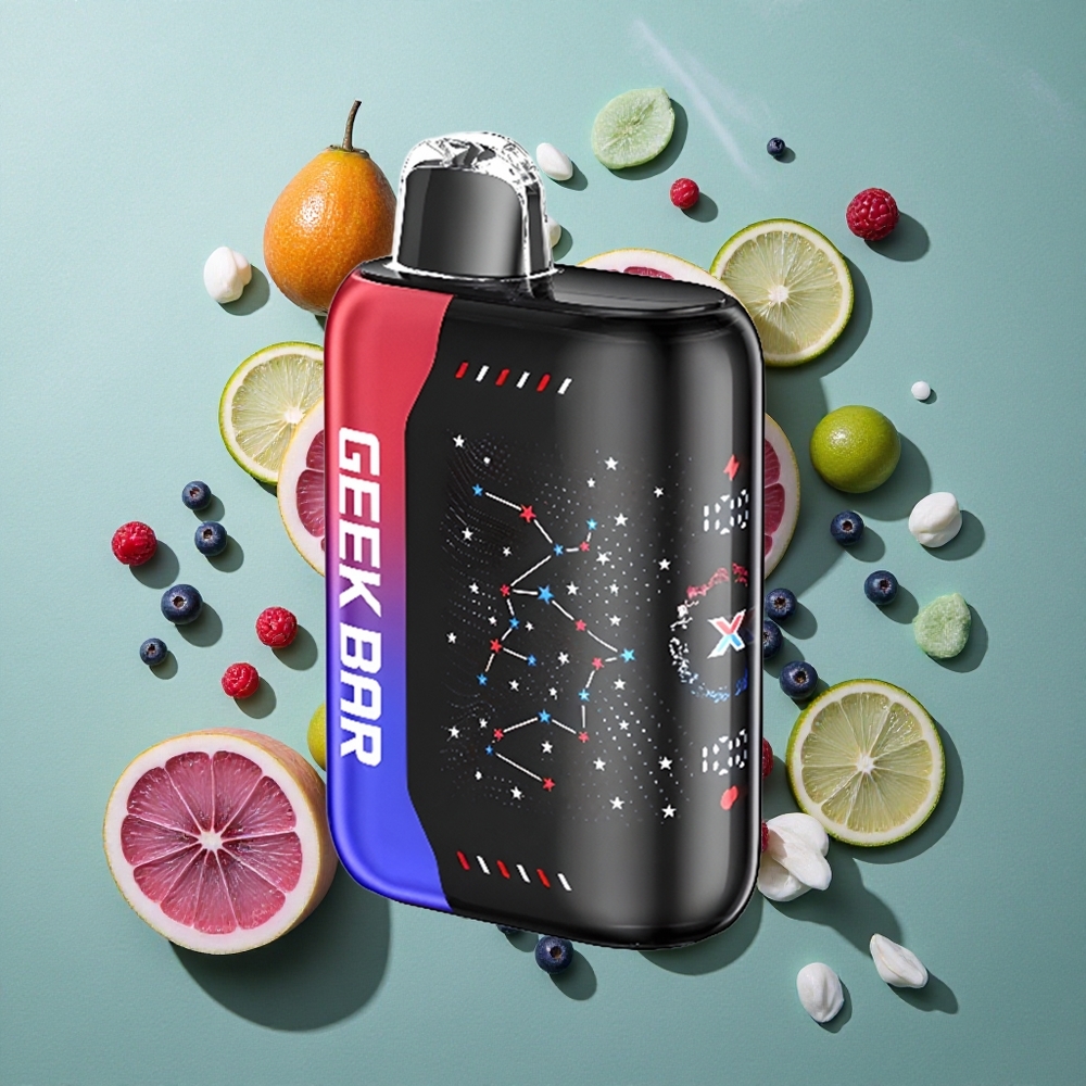 Patriottische Editie GEEK BAR Pulse X 25000 Puffs 18mL Pre-gevulde E-Liquid 3D Gebogen Indicatiescherm Nederland groothandel