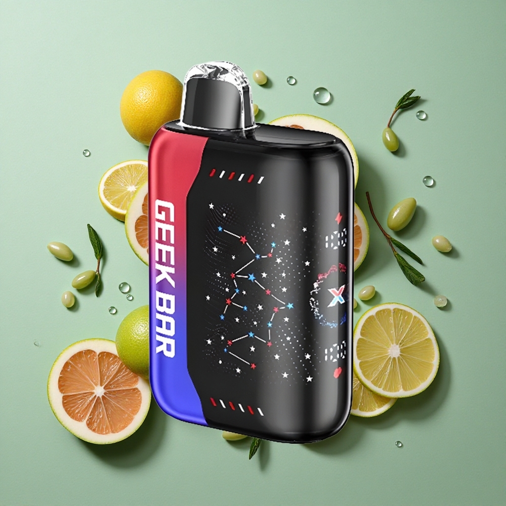 Patriottische Editie GEEK BAR Pulse X 25000 Puffs 18mL Pre-gevulde E-Liquid 3D Gebogen Indicatiescherm Nederland groothandel