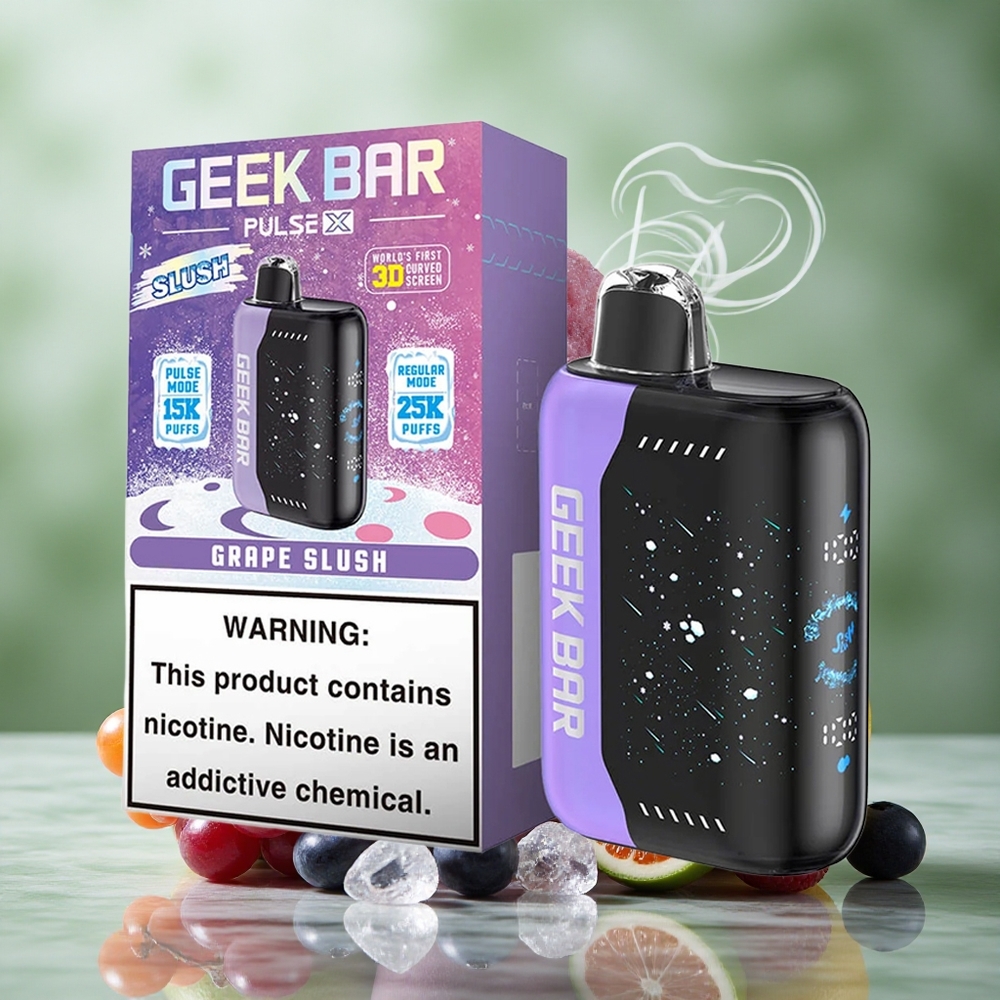Slush Combinatie GEEK BAR Pulse X 25000 Puffs 18mL Voorgevulde Vloeistof Nederland groothandel