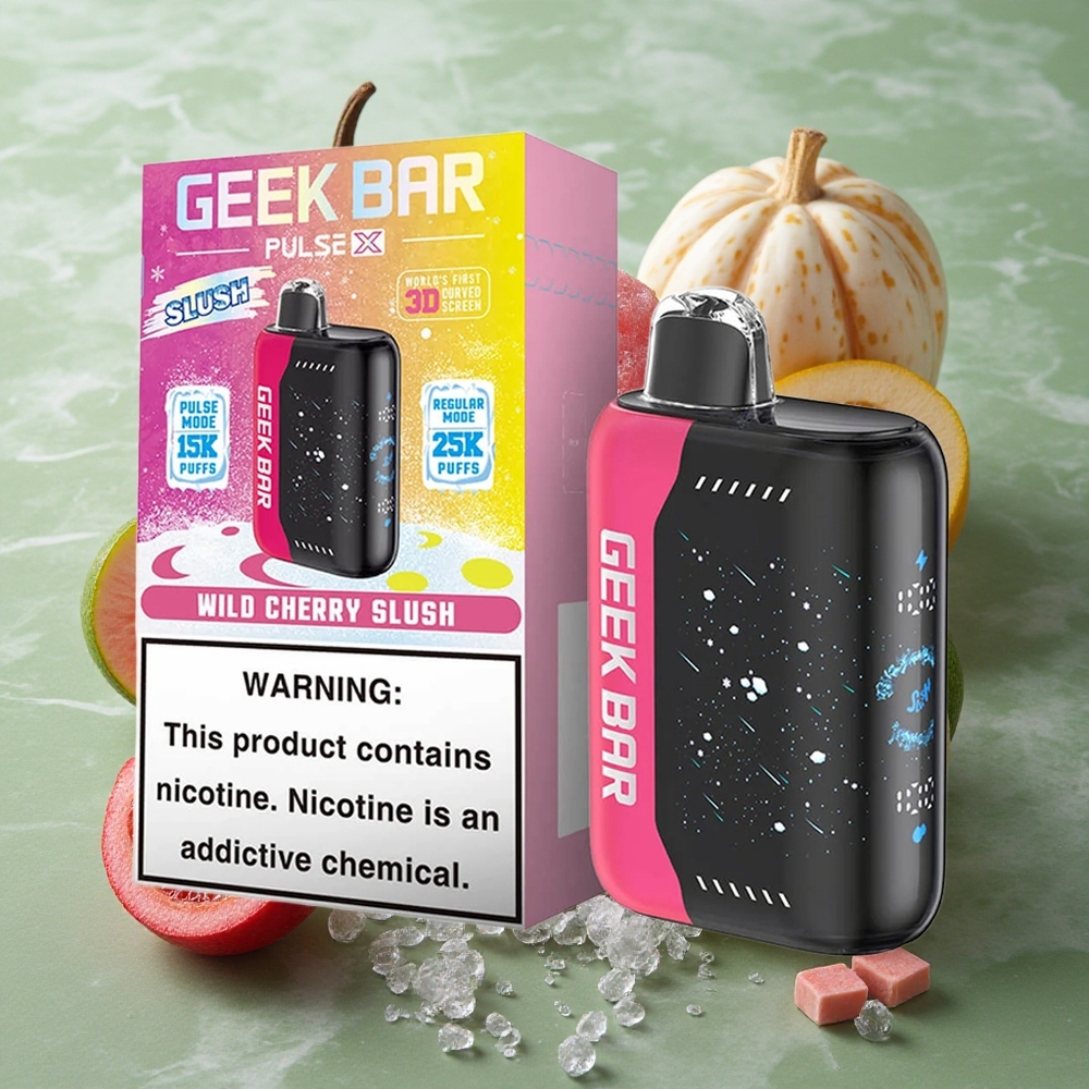 Slush Combinatie GEEK BAR Pulse X 25000 Puffs 18mL Voorgevulde Vloeistof Nederland groothandel