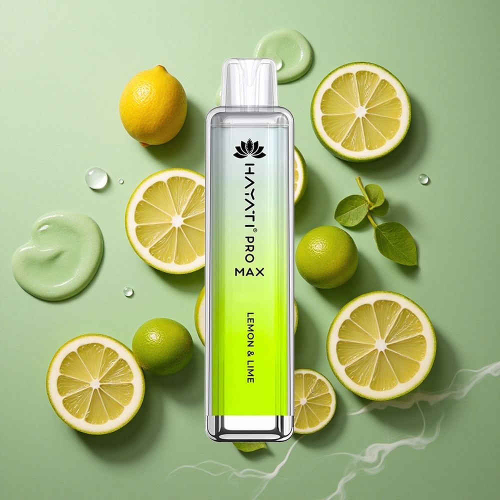 Citroen & Limoen Hayati Pro Max 4000 Puffs Oplaadbare Batterij Nederland groothandel