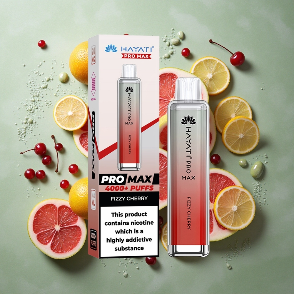 Frisse Kers Hayati Pro Max 4000 Puffs Oplaadbare Batterij Nederland groothandel