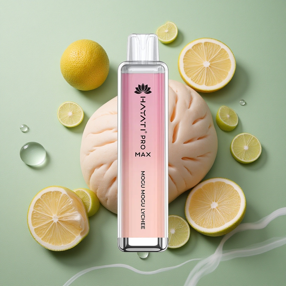 Lychee Smaken Hayati Pro Max 4000 Puffs Oplaadbare Batterij Nederland groothandel