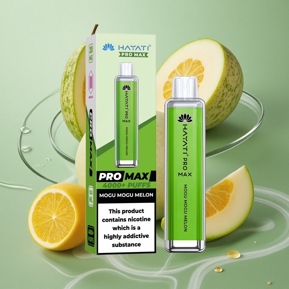 Meloen Hayati Pro Max 4000 Puffs Oplaadbare Accu Nederland groothandel