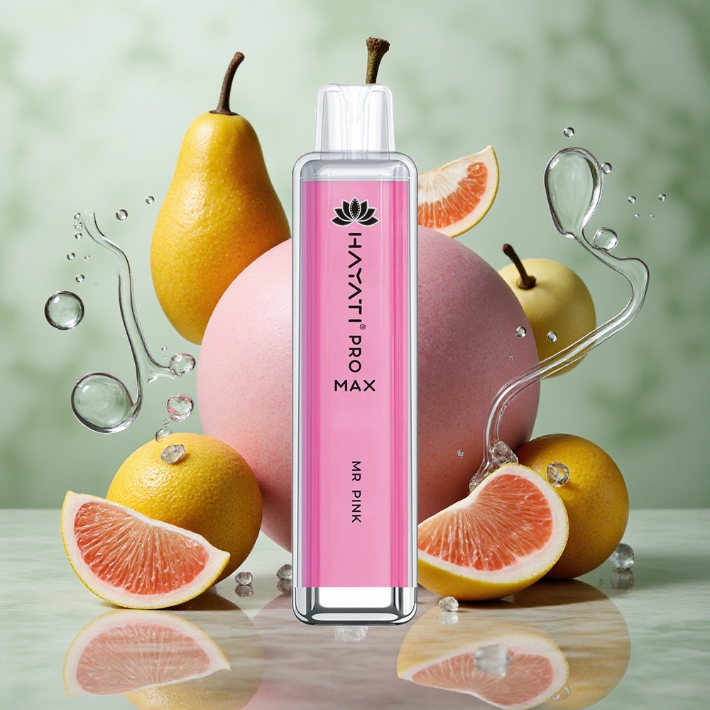 Roze Hayati Pro Max 4000 Puffs Oplaadbare Batterij Nederland groothandel