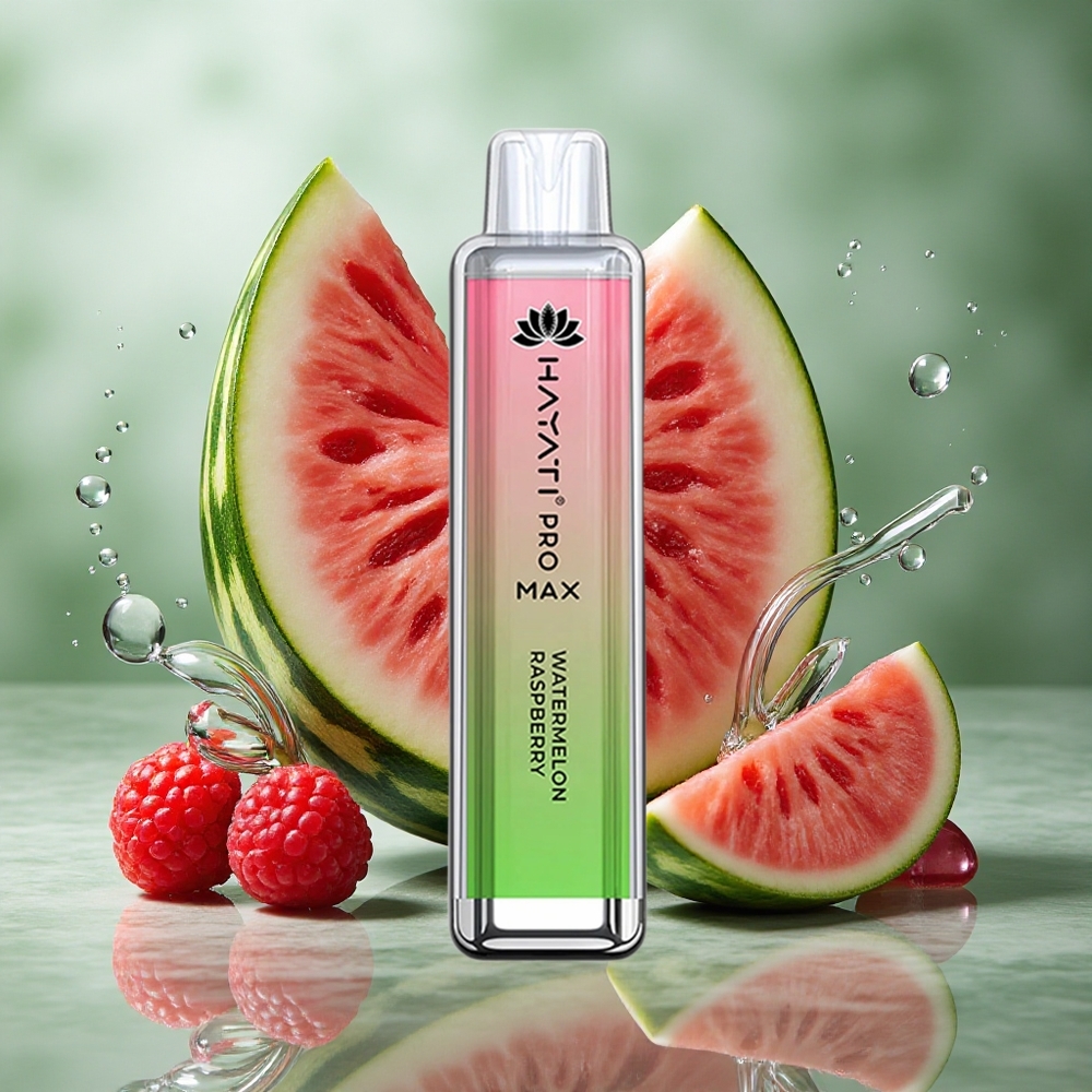 Watermelon Framboos Hayati Pro Max 4000 Puffs Oplaadbare Accu Nederland groothandel