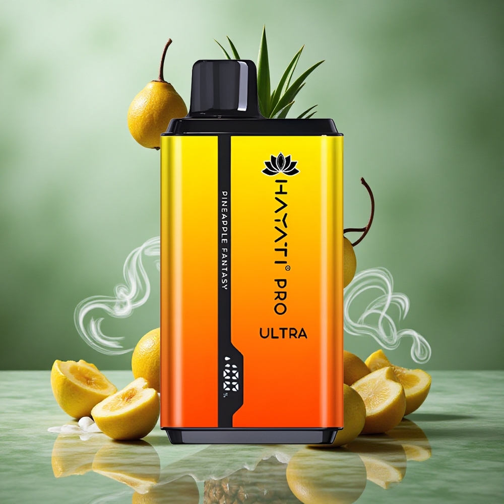 Ananas Fantasie Hayati Pro Ultra 15000 Puffs 2 12ml Nederland groothandel
