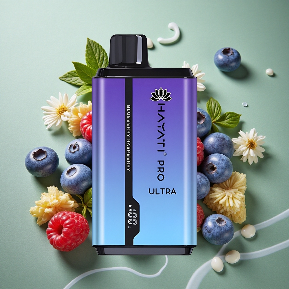 Blauwe Framboos Hayati Pro Ultra 15000 Peuken 850mAh Nederland groothandel