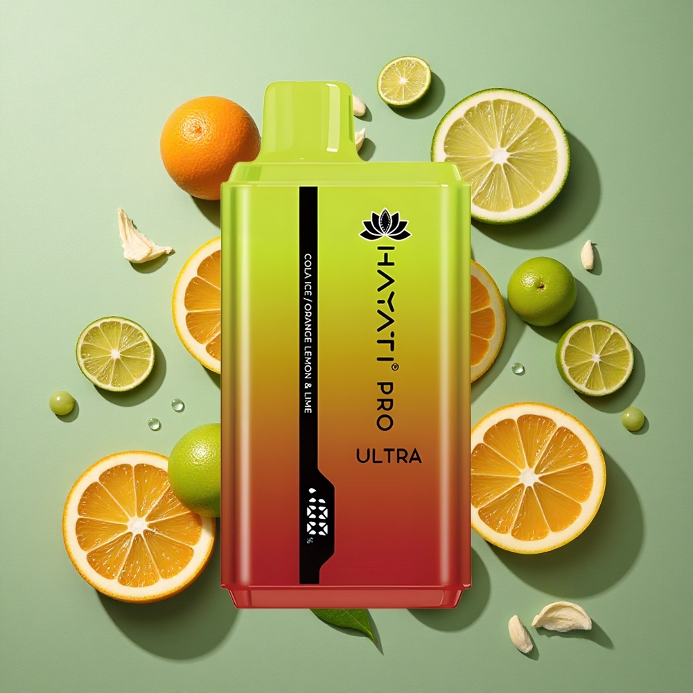 Cola IJs Hayati Pro Ultra 15000 Peuken 850mAh Nederland groothandel