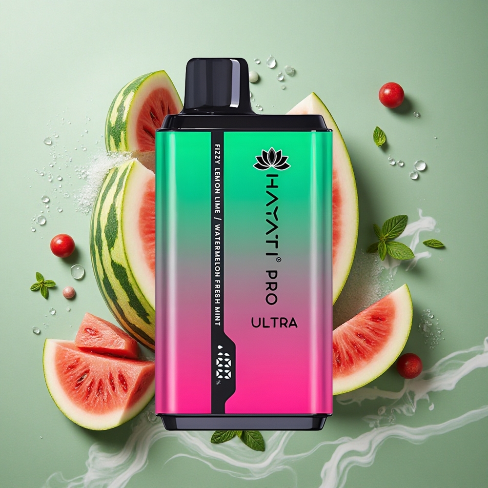 Frisse Citroen & Limoen Hayati Pro Ultra 15000 Puffen 2 12ml Vloeistofcapaciteit Nederland groothandel