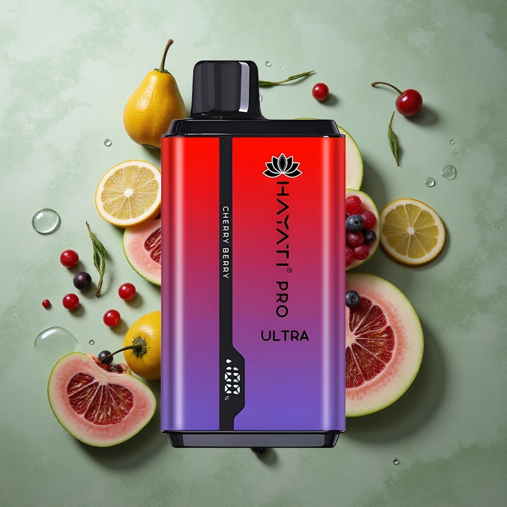 Kers Bes Hayati Pro Ultra 15000 Puffs 850mAh Batterij Nederland groothandel