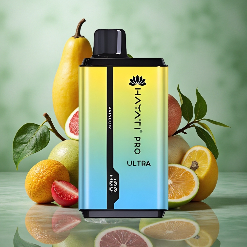 Regenboog Hayati Pro Ultra 15000 Puffs 2 12ml Nederland groothandel