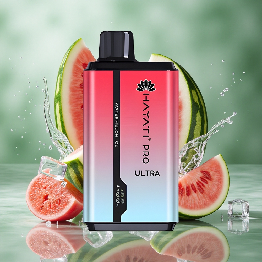 Watermeloen Ijs Hayati Pro Ultra 15000 Puffs 2 12ml Nederland groothandel