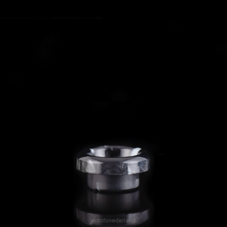 Wotofo Shop - Wotofo 810 druppeltip profiel blauw RVS DV0P418