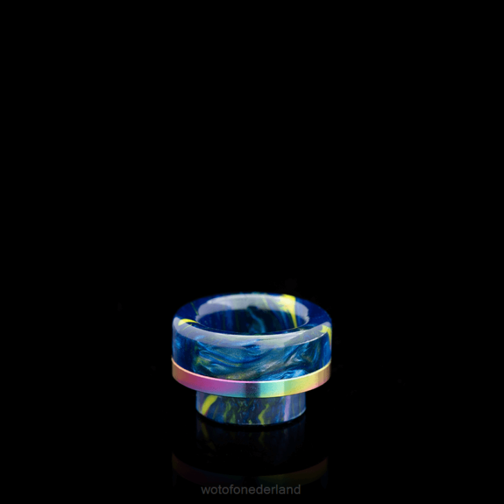 Wotofo Shop - Wotofo 810 druppeltip profiel blauw RVS DV0P418