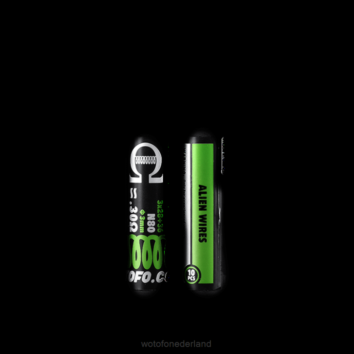 Wotofo Bar - Wotofo voorgebouwde spoelen dubbele kern gesmolten clapton 0,28 ohm 10st DV0P314