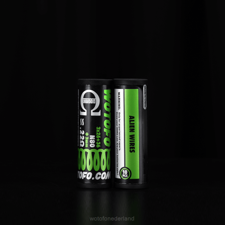 Wotofo Bar - Wotofo voorgebouwde spoelen quint core gesmolten clapton 5st DV0P334