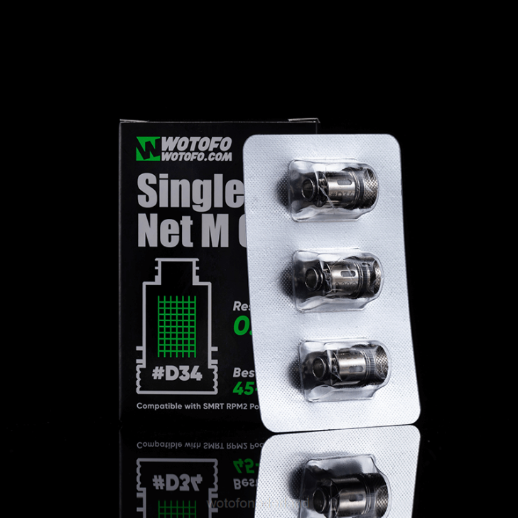 Wotofo Maastricht - Wotofo SMRT rpm2 pod-spoel d33 clapton gaas 3st DV0P383