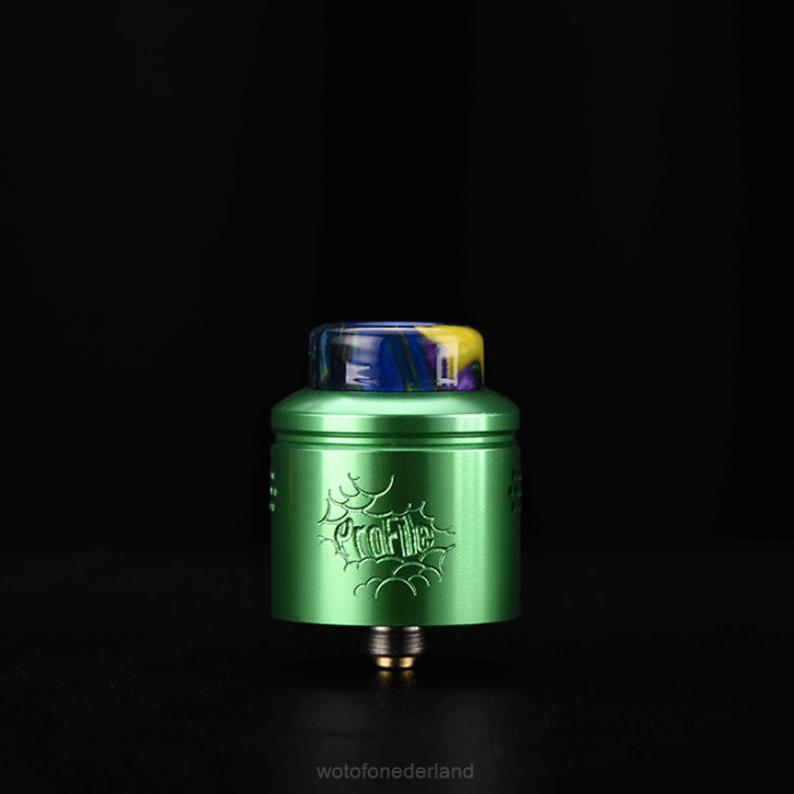 Wotofo Shop - Wotofo PROFILE rda aluminium groen DV0P178