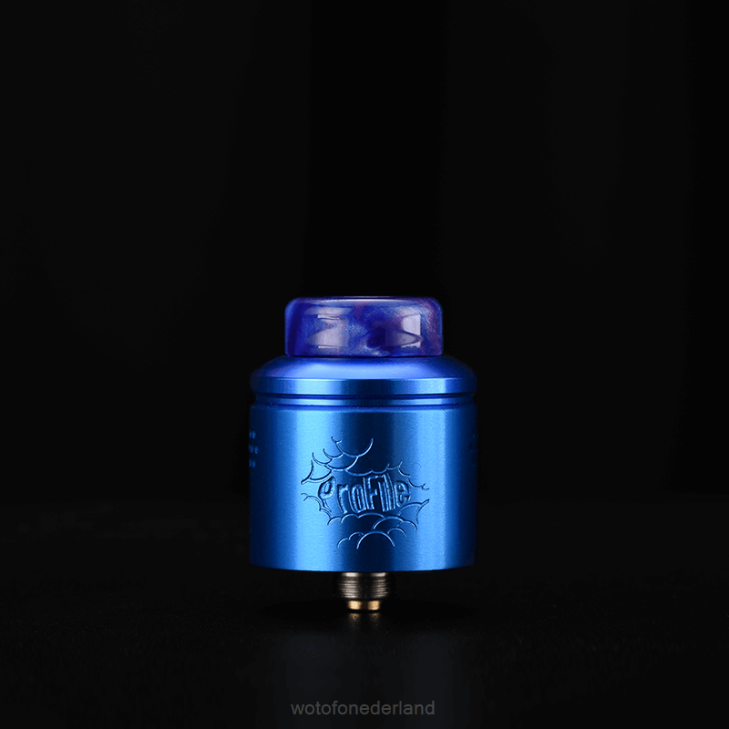 Wotofo Vape Kopen - Wotofo PROFILE rda aluminium blauw DV0P176